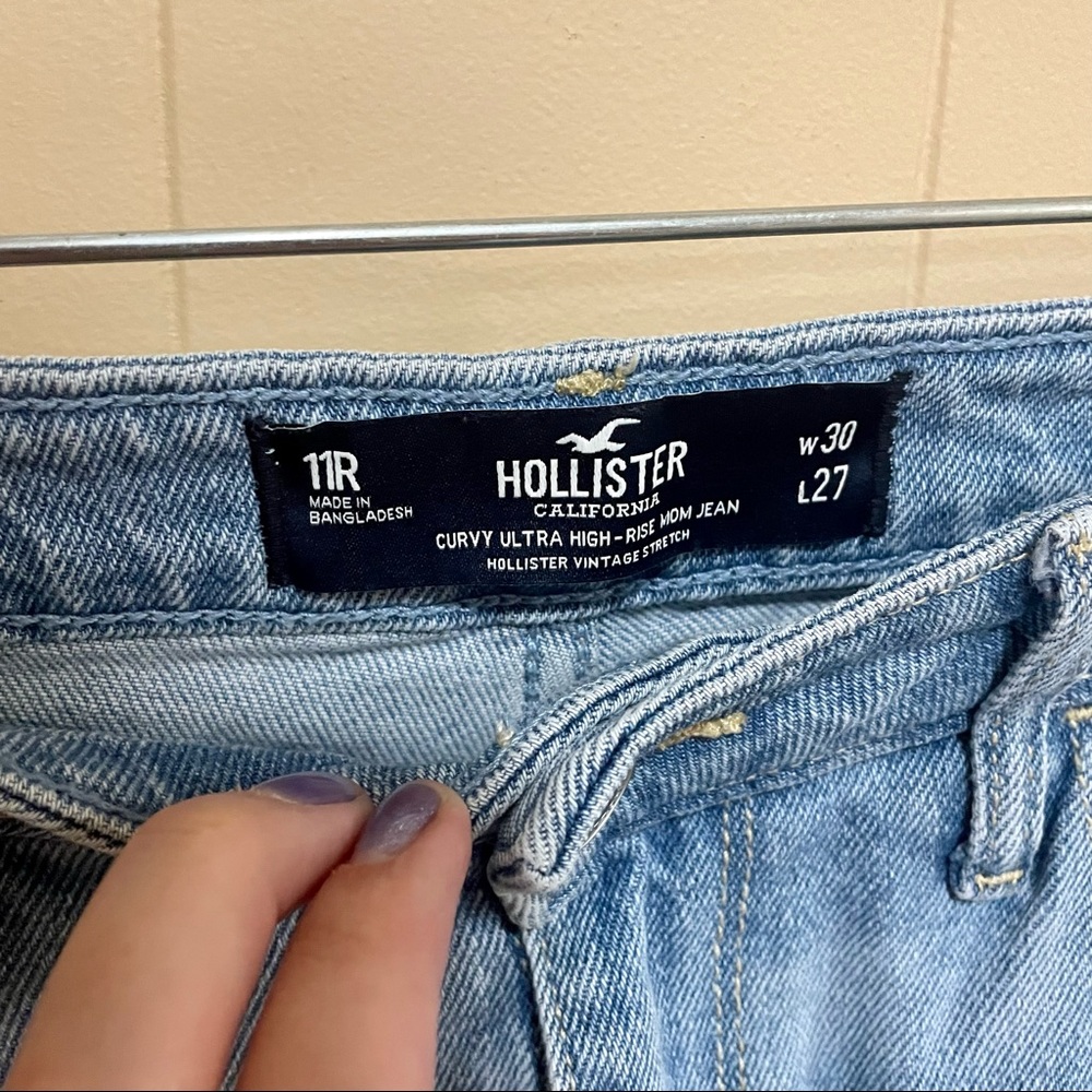 Hollister mom jeans